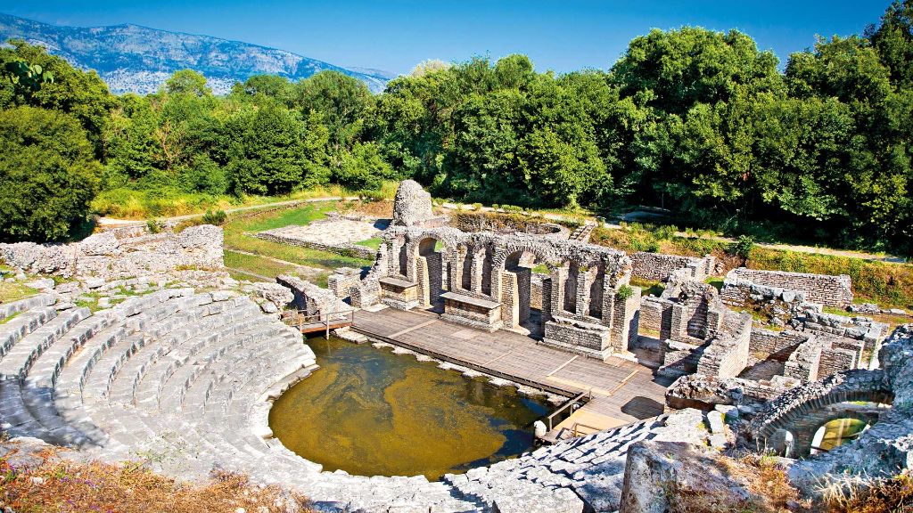 Griechenland, Albanien & Nordmazedonien - Ruinenstadt Butrint
