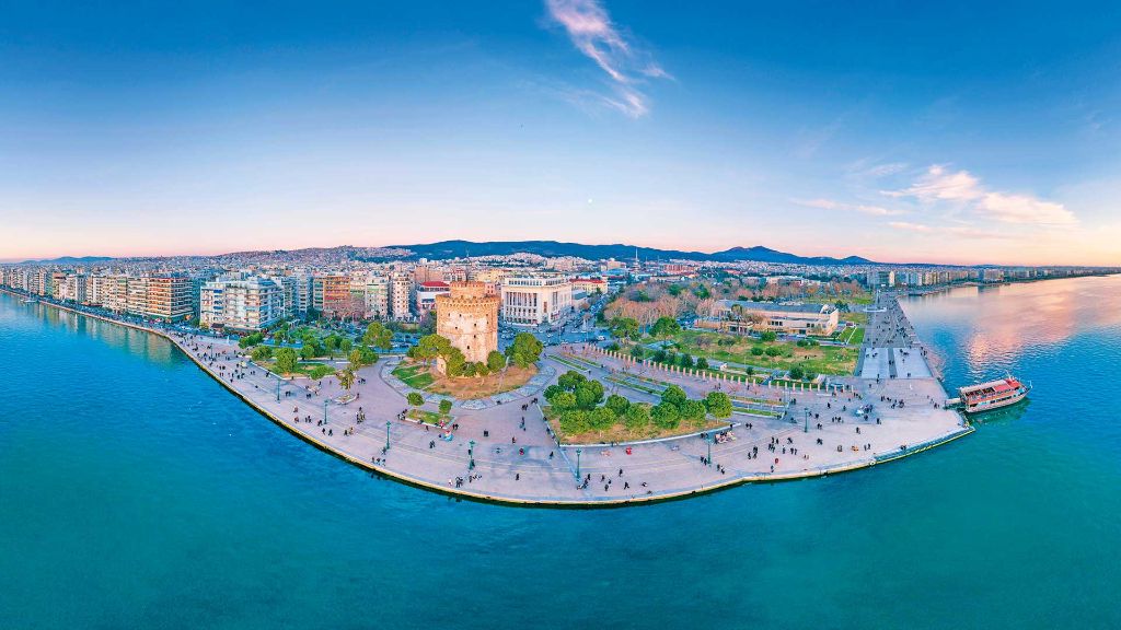 Griechenland, Albanien & Nordmazedonien - Promenade mit Weißem Turm von Thessaloniki