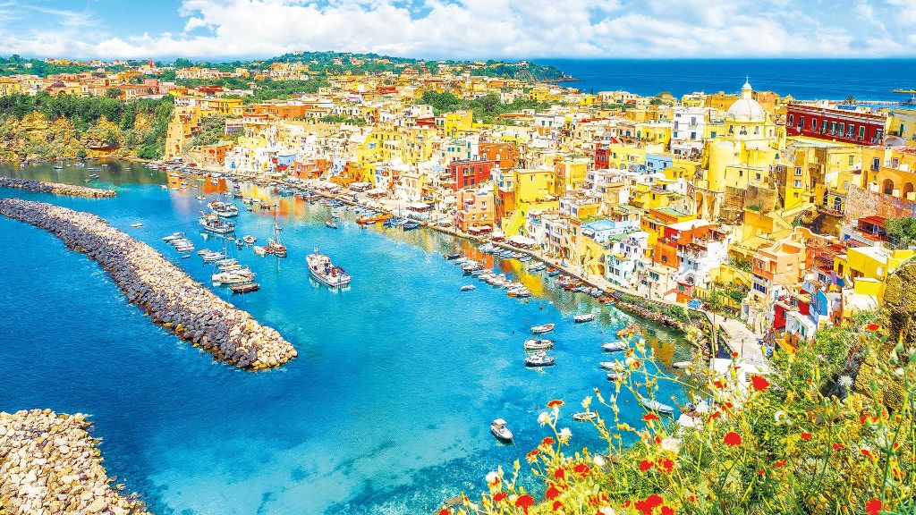 Ischia Thermalperle im Golf von Neapel Insel Procida