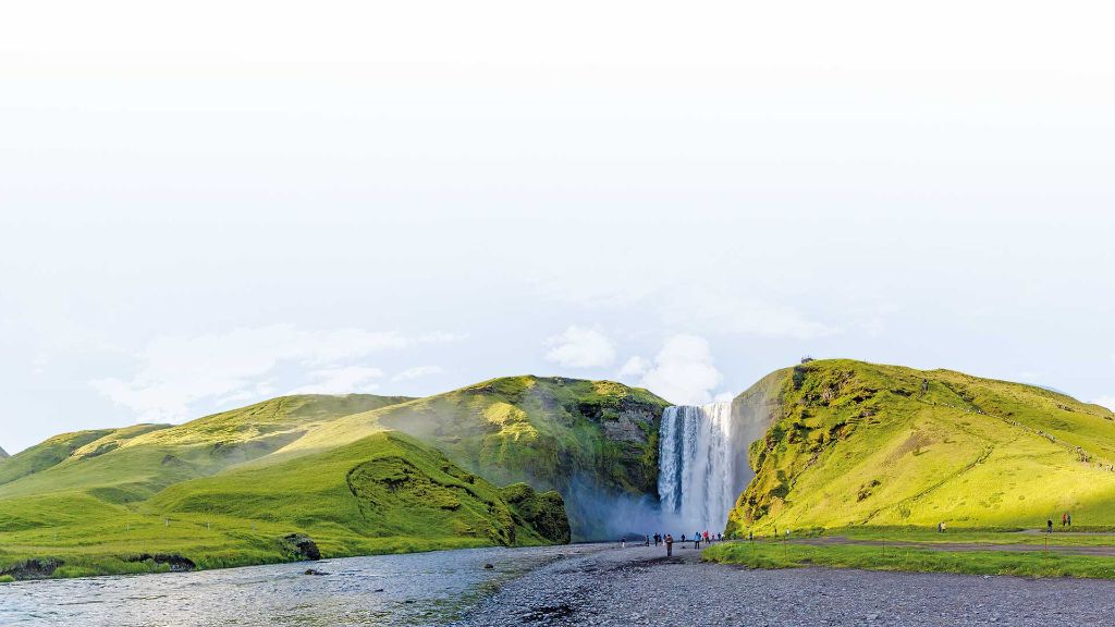 Island Gletcher, Geysire & gastfreundliche Wikinger - Skógafoss