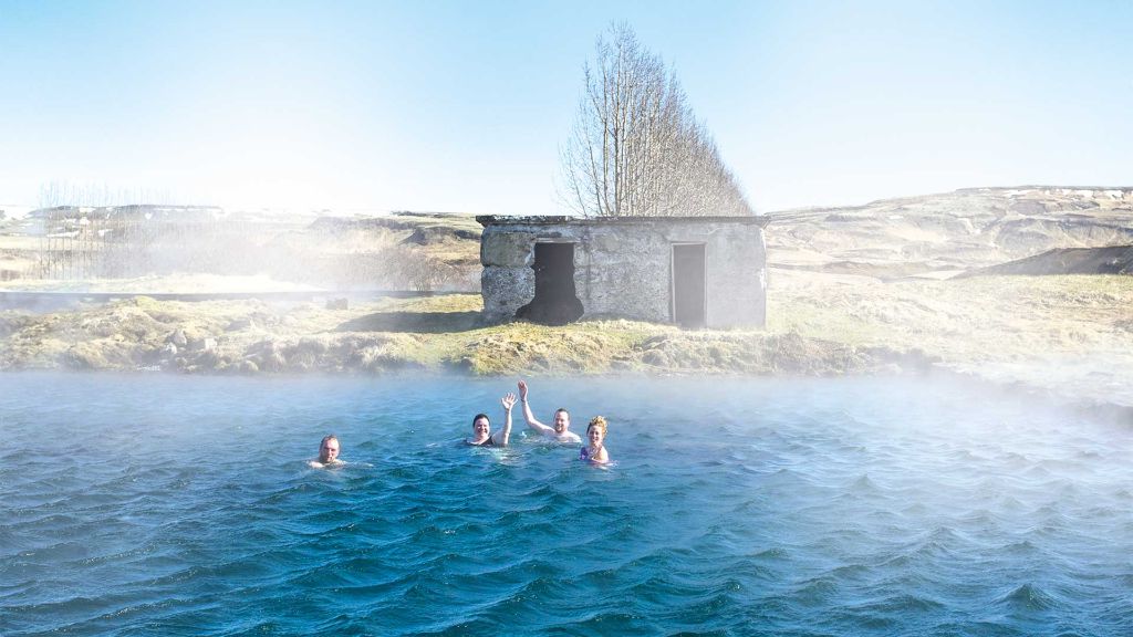 Island Gletcher, Geysire & gastfreundliche Wikinger - Thermalquelle Gamla Laugin