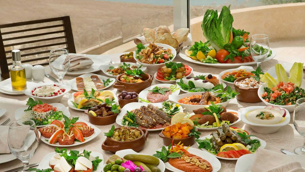 Totes Meer & die Kulturschätze Jordaniens Abschiedsessen mit Mezze