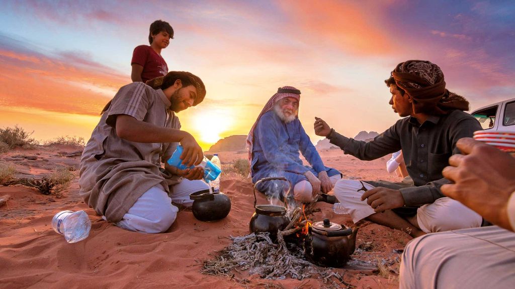 Totes Meer & die Kulturschätze Jordaniens Beduinen in Wadi Rum