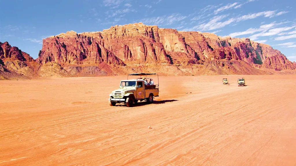 Totes Meer & die Kulturschätze Jordaniens Geländewagensafari in Wadi Rum