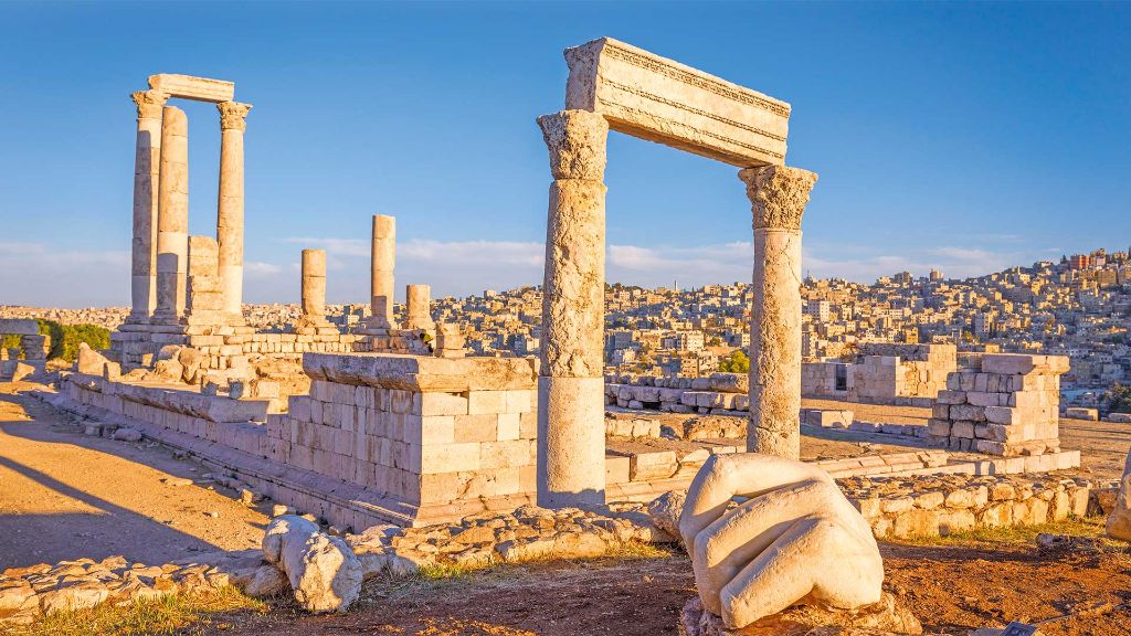 Totes Meer & die Kulturschätze Jordaniens Herkulestempel in Amman