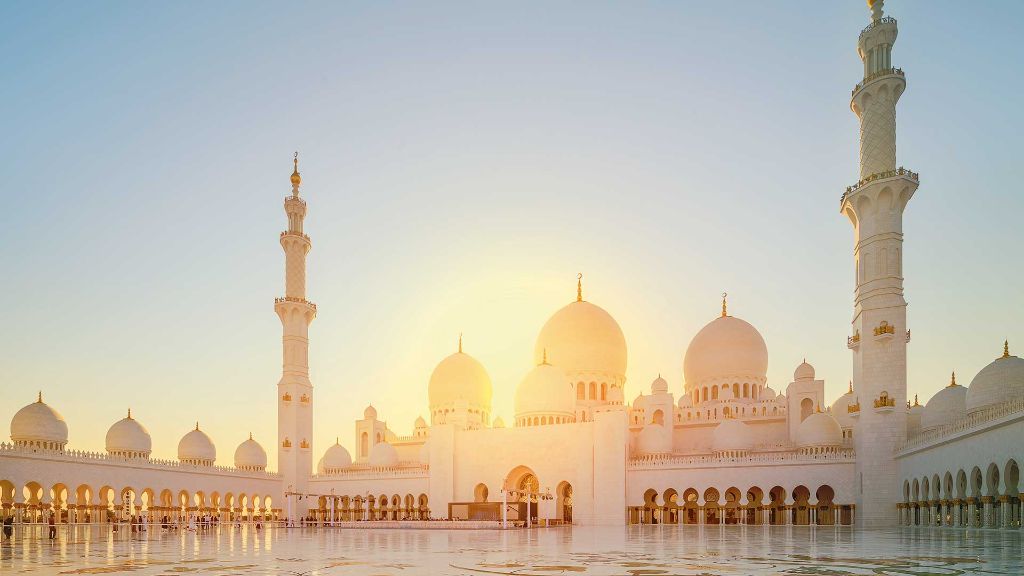 Märchenreiche im Morgenland Sheikh Zayed Moschee