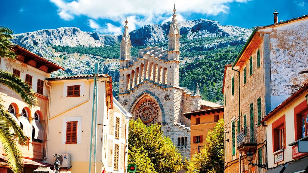 Mallorca zum Verlieben Blick auf Soller