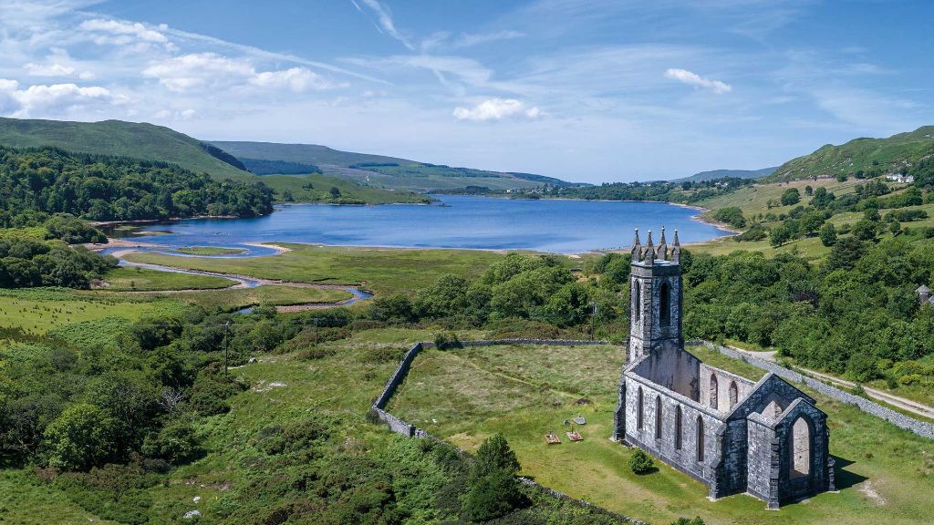 Glanzlichter Irlands - Old Church of Dunlewey