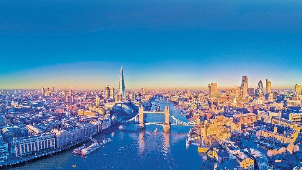  Zu Gast bei Rosamunde Pilcher - Panoramablick auf London 