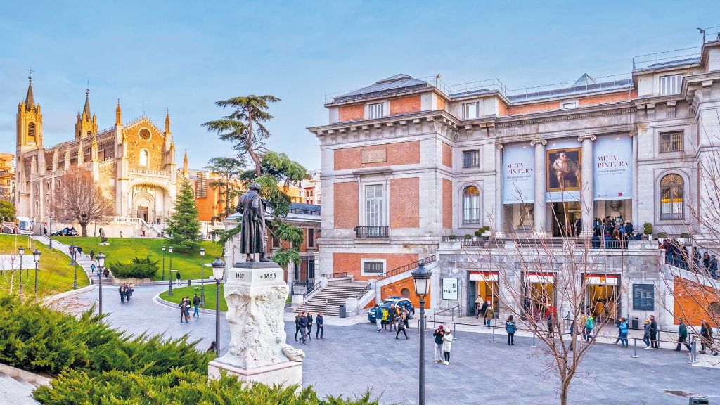 Spanien Städte-Erlebnis Madrid - Museo del Prado und Kirche Los Jeronimos