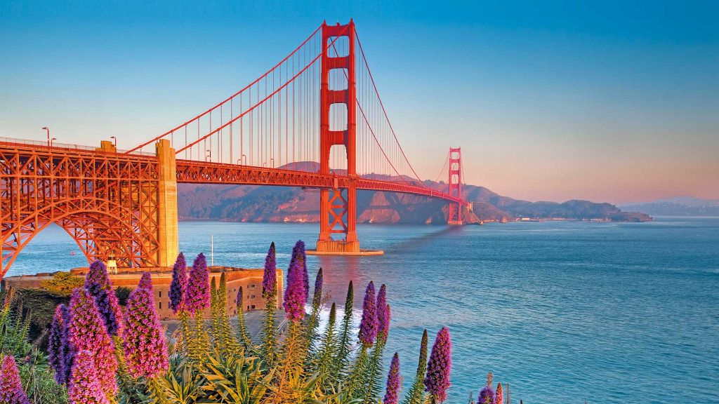 AmerikaGoldener Westen - Golden Gate Bridge
