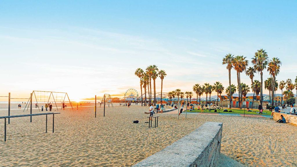 AmerikaGoldener Westen - Venice Beach und Santa Monica Pier