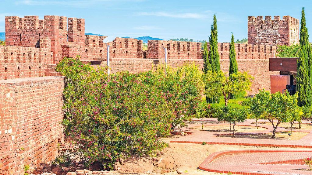 Glanzlichter Portugals Maurische Burg in Silves