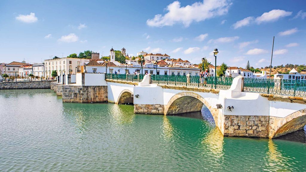 Algarve-und-Lissabon Alte Römerbrücke in Tavira