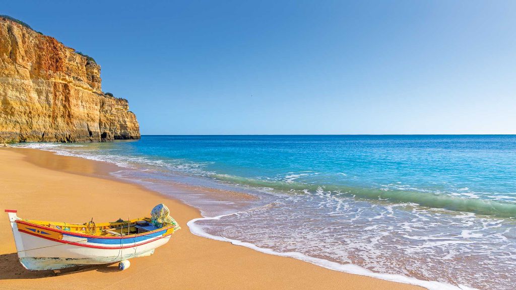 Algarve-und-Lissabon Traumstrand an der Algarve