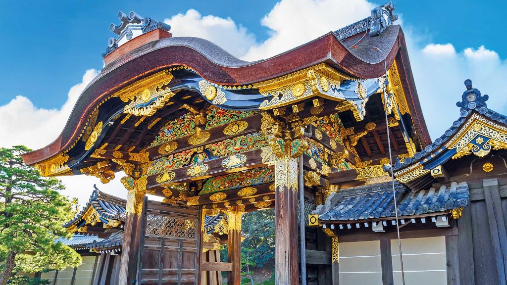 Faszination Japan Eingang zum Nijo-Schloss