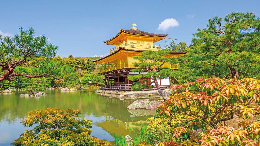 Faszination Japan Goldener Pavillon Kinkakuji