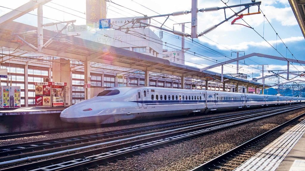 Faszination Japan Hochgeschwindigkeitszug Shinkansen