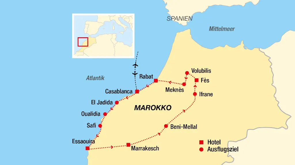 Marokko_Karte