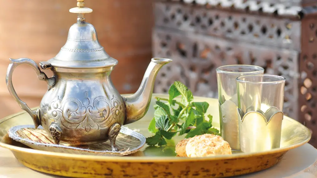 Marokko Minztee am Djemaa el-Fna