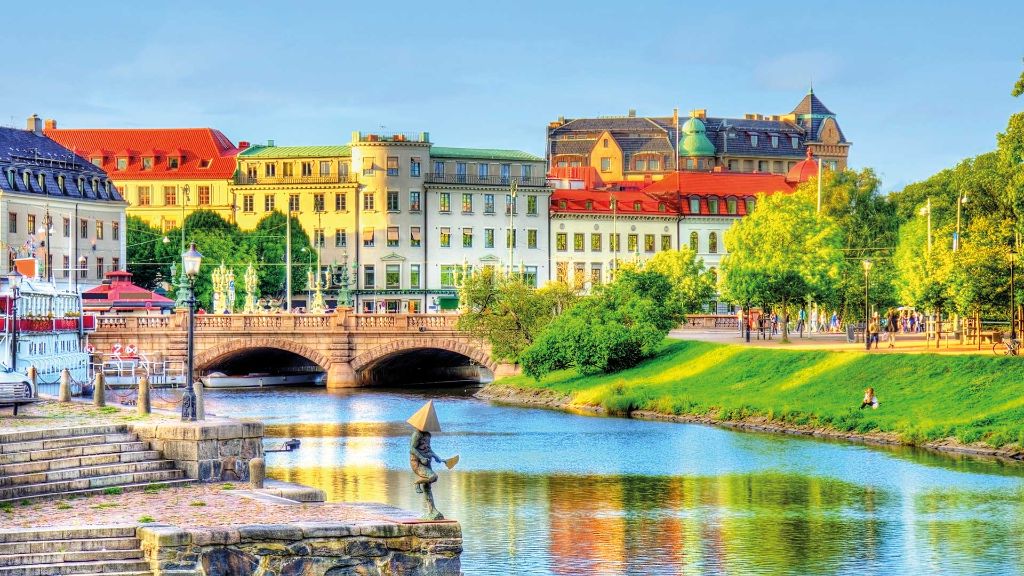 Skandinanische Städteerlebnisse - Blick auf die Altstadt von Göteborg