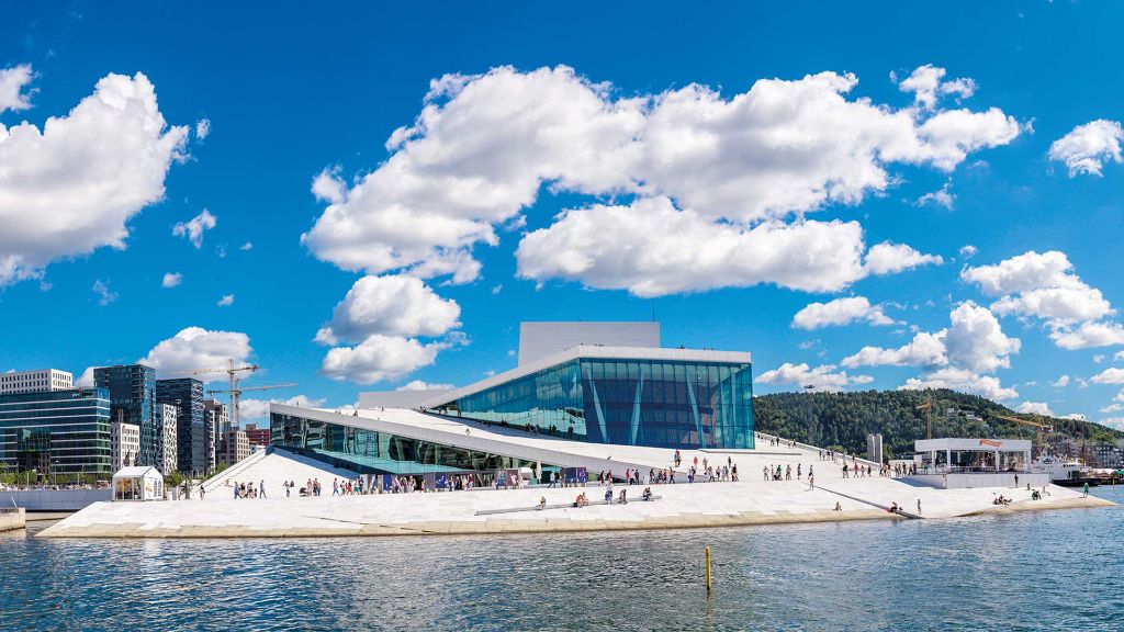 Skandinanische Städteerlebnisse - Blick auf die Oper in Oslo