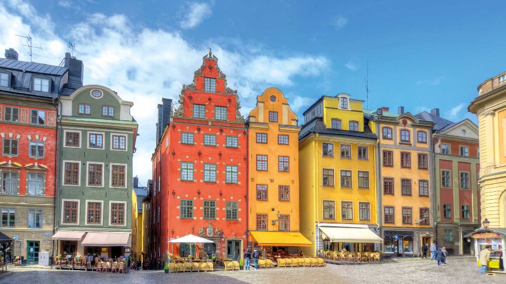 Skandinanische Städteerlebnisse - Blick auf den Marktplatz in Stockholm