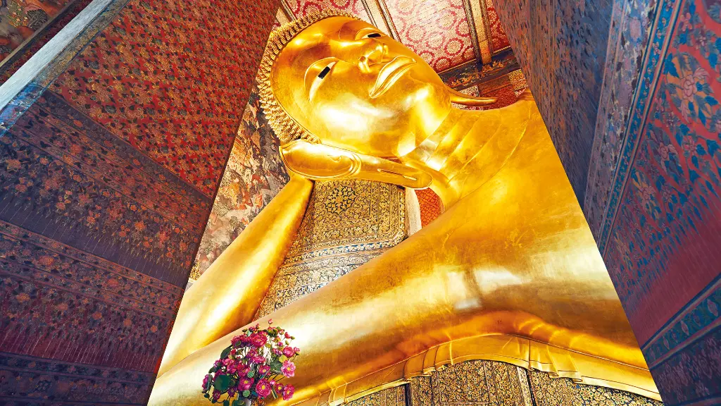 GoldenesThailand_liegenderBuddha1