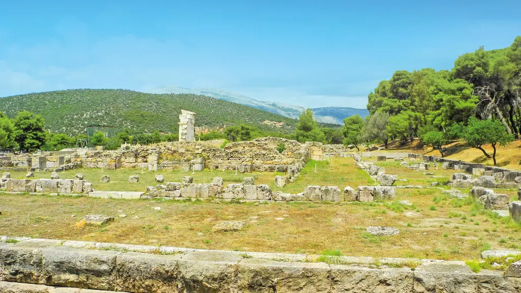 6099_Athen-Peloponnea_Ruinen_des_Asklepiontempels