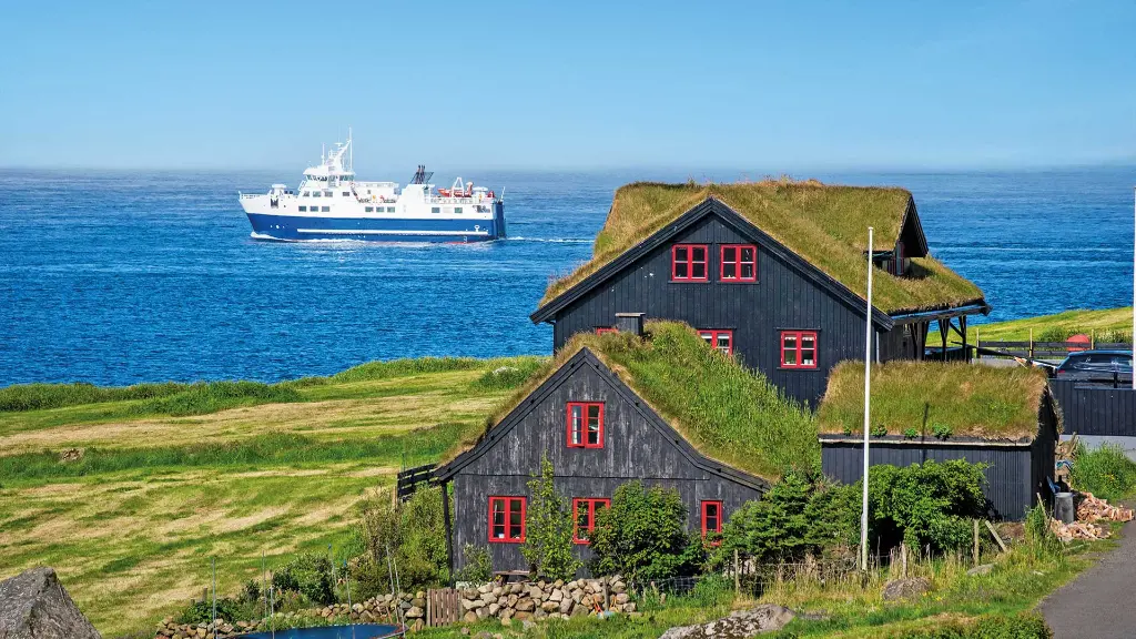 Island und die Färör Inseln Typische Holzhauser