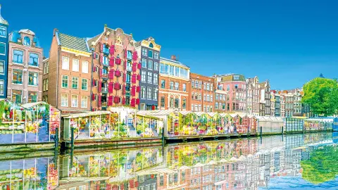 Holland zum Verlieben - Schwimmender Blumenmarkt von Amsterdam-placeholder