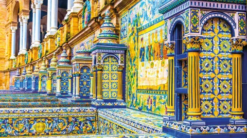 Spanien Das Beste aus Andalusien - Plaza de España in Sevilla-placeholder
