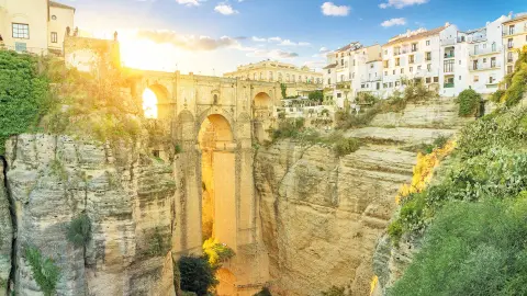 Spanien Glanzlichter Andalusiens - Puente Nuevo Brücke in Ronda-placeholder