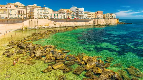 Italien Sizilien Inselgöttin unter dem Ätna - Ortigia, die Altstadt von Syrakus-placeholder