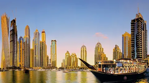 Märchenreiche im Morgenland Dau-Fahrt in der Dubai Marina-placeholder