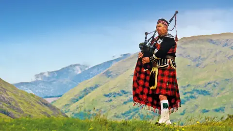Mystisches Schottland - Dudelsackspieler-placeholder