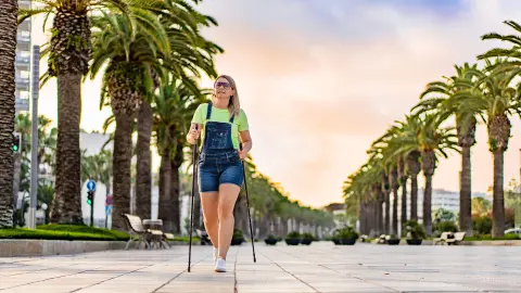 Nordic Walking am Strand-placeholder