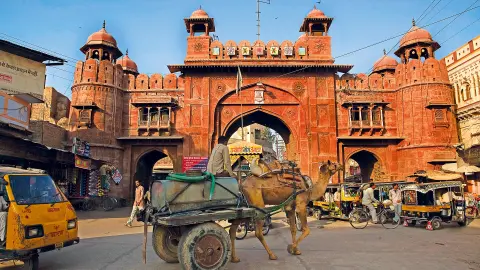 6817 Magisches Indien_Stadttor_in_Bikaner-placeholder