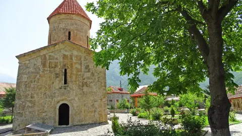 Kish Albanian Tempel in Aserbaidschan-placeholder
