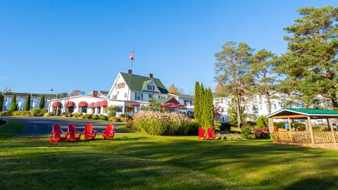 Gartenanlage des Auberge Gisele’s Inn-placeholder