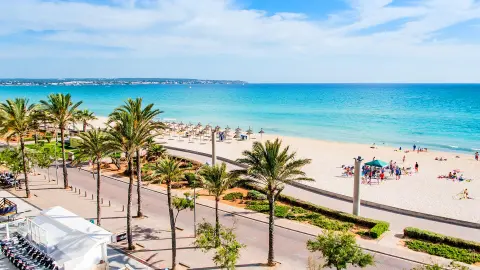 Strandpromenade von El Arenal-placeholder