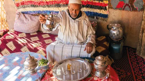Besuch in einem Berberdorf-placeholder
