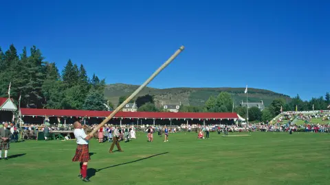 Highland-Games Stadt Braemar-placeholder