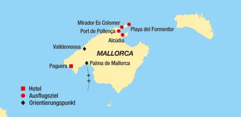 Premium (K)Urlaub auf Mallorca Reiseroute-placeholder