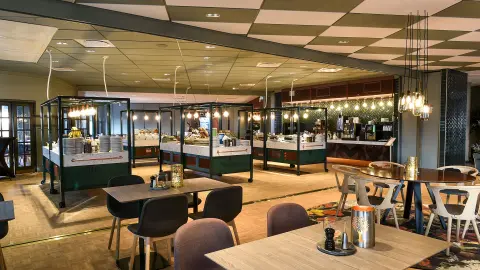 Restaurantbereich innen im Hotel Scandic Nordkap-placeholder