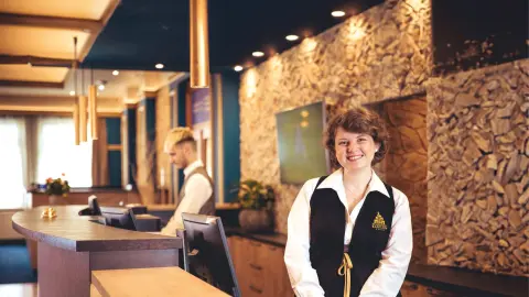 Rezeption im Hotel Aquapark-placeholder