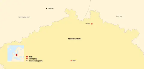 Karte mit Reiseübersicht-placeholder