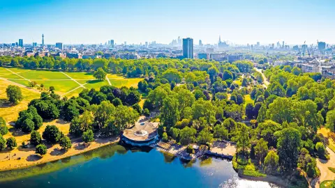 Hyde Park mit viel grün-placeholder