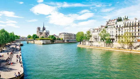 Île de la Cité am Ufer der Seine-placeholder