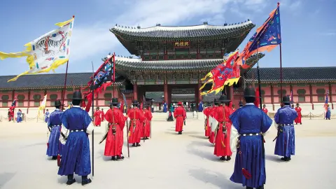 Gyeongbokgung-Palast inkl. traditionellem Wachwechsel-placeholder